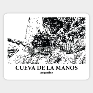 Cueva de las Manos - Argentina Sticker